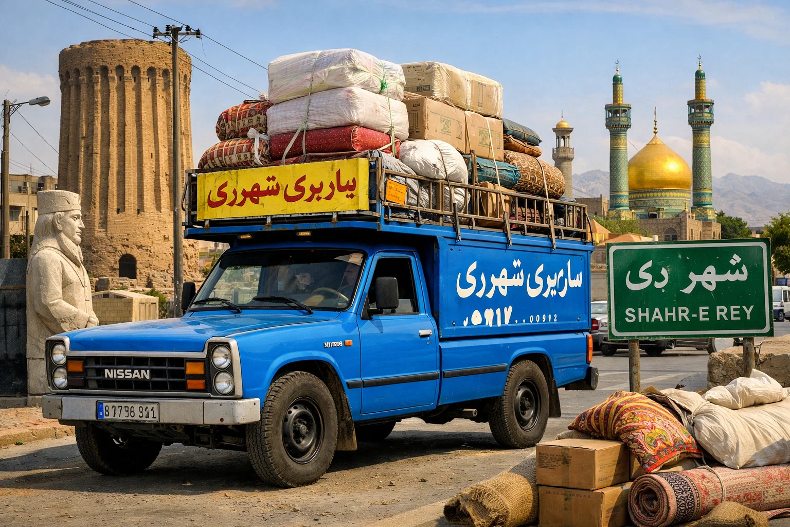 بهترین باربری شهر ری